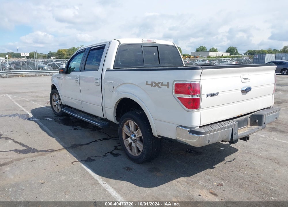 2011 FORD F-150 LARIAT VIN: 1FTFW1EF4BFC74796