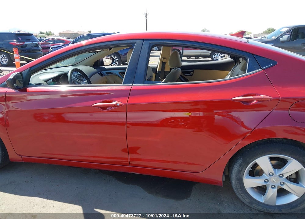 2012 HYUNDAI ELANTRA GLS (ULSAN PLANT) VIN: KMHDH4AE6CU199897