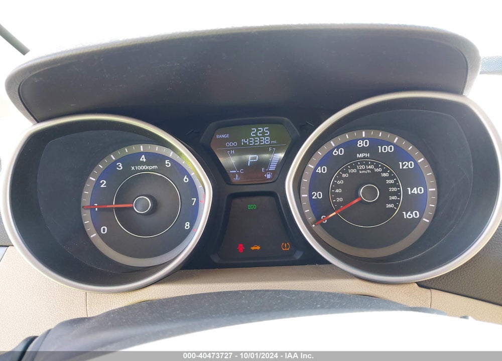 2012 HYUNDAI ELANTRA GLS (ULSAN PLANT) VIN: KMHDH4AE6CU199897