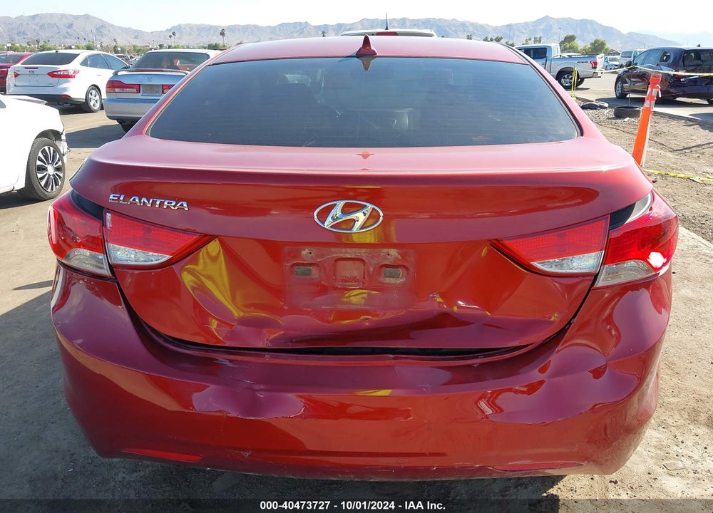 2012 HYUNDAI ELANTRA GLS (ULSAN PLANT) VIN: KMHDH4AE6CU199897
