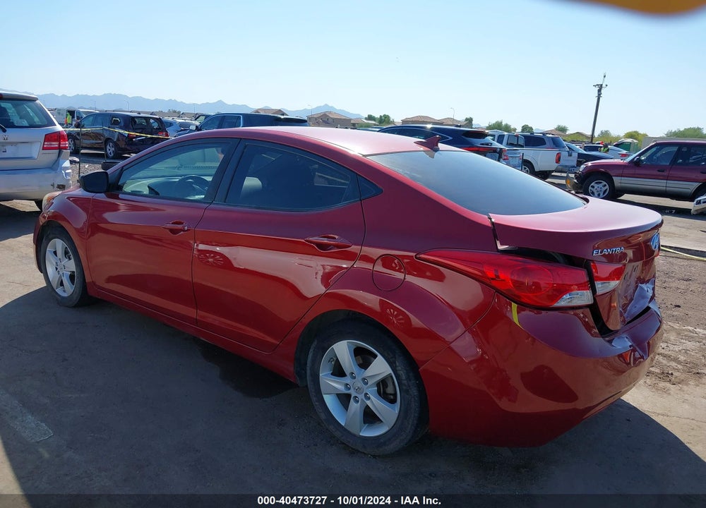2012 HYUNDAI ELANTRA GLS (ULSAN PLANT) VIN: KMHDH4AE6CU199897