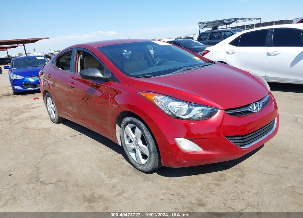 2012 HYUNDAI ELANTRA GLS (ULSAN PLANT) VIN: KMHDH4AE6CU199897
