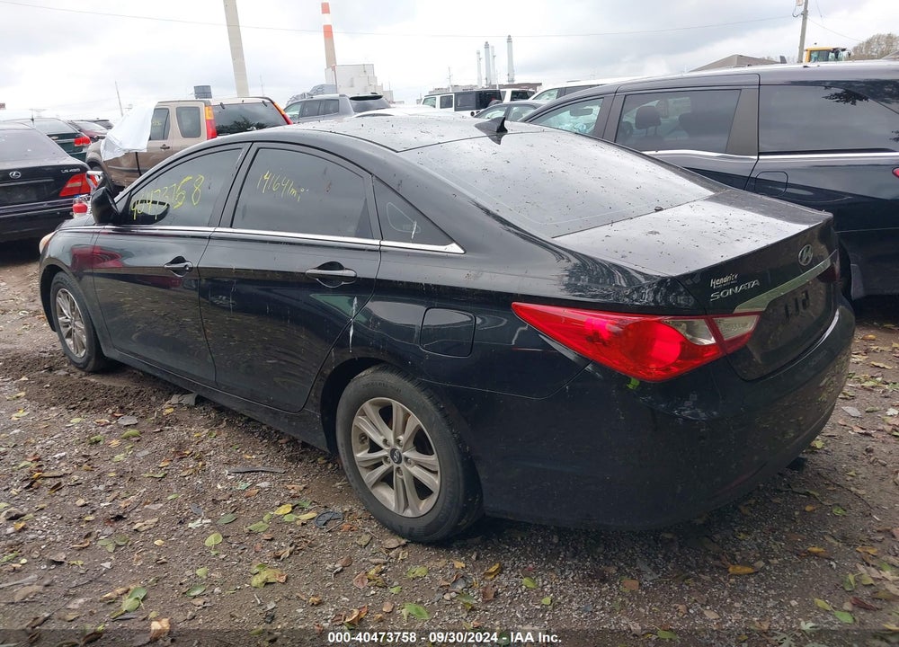 2013 HYUNDAI SONATA GLS VIN: 5NPEB4AC5DH691874