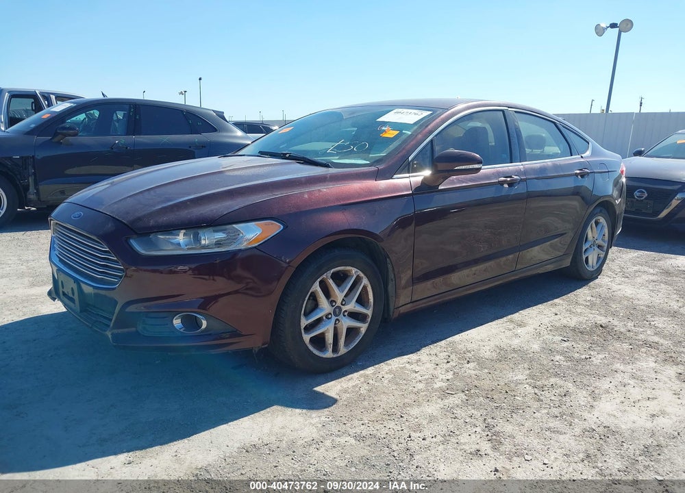 2013 FORD FUSION SE VIN: 3FA6P0HR1DR378641