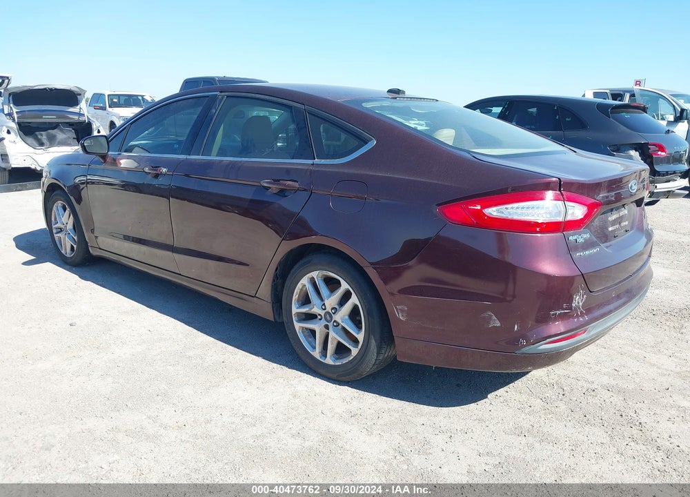 2013 FORD FUSION SE VIN: 3FA6P0HR1DR378641