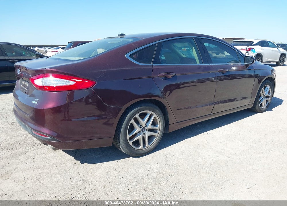 2013 FORD FUSION SE VIN: 3FA6P0HR1DR378641