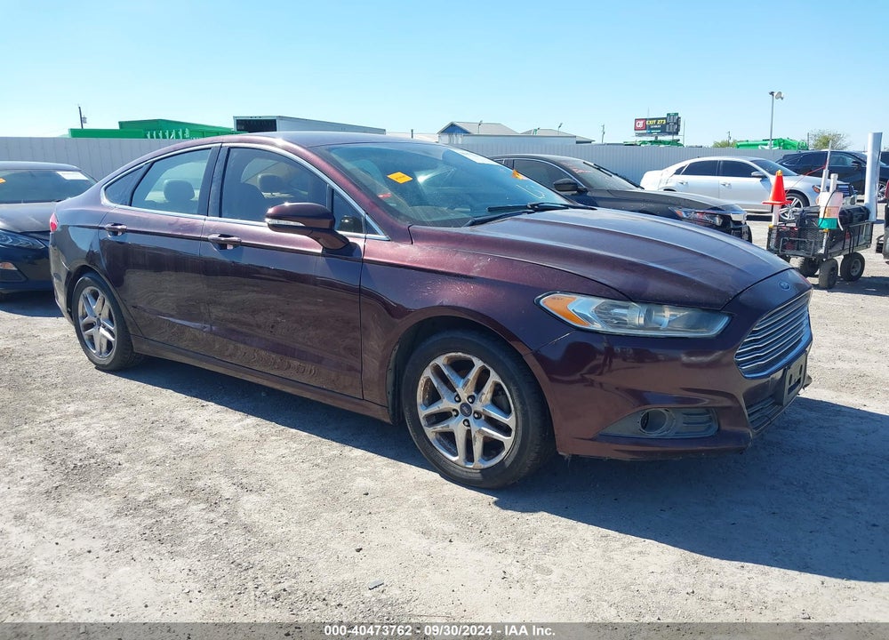 2013 FORD FUSION SE VIN: 3FA6P0HR1DR378641