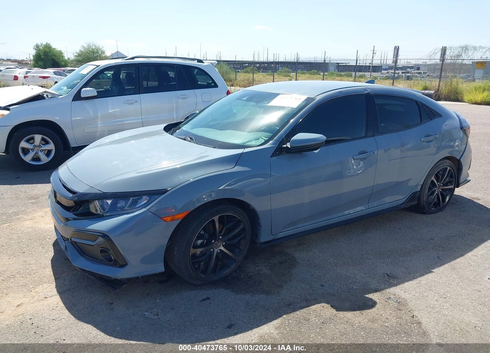 2021 HONDA CIVIC SPORT VIN: SHHFK7G40MU204115