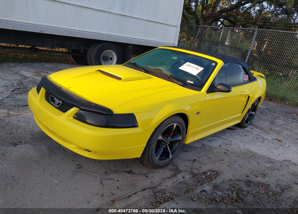 2003 FORD MUSTANG GT VIN: 1FAFP45X23F317627