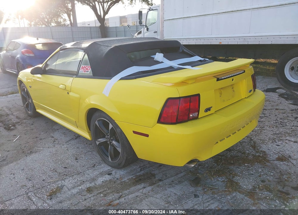 2003 FORD MUSTANG GT VIN: 1FAFP45X23F317627