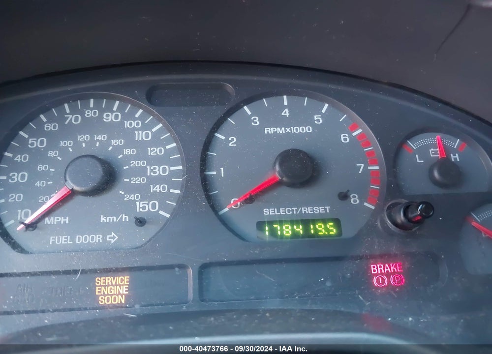 2003 FORD MUSTANG GT VIN: 1FAFP45X23F317627