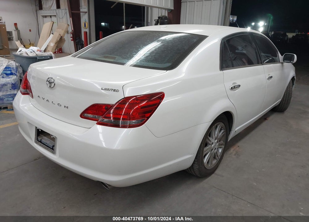2009 TOYOTA AVALON LIMITED VIN: 4T1BK36B79U331267