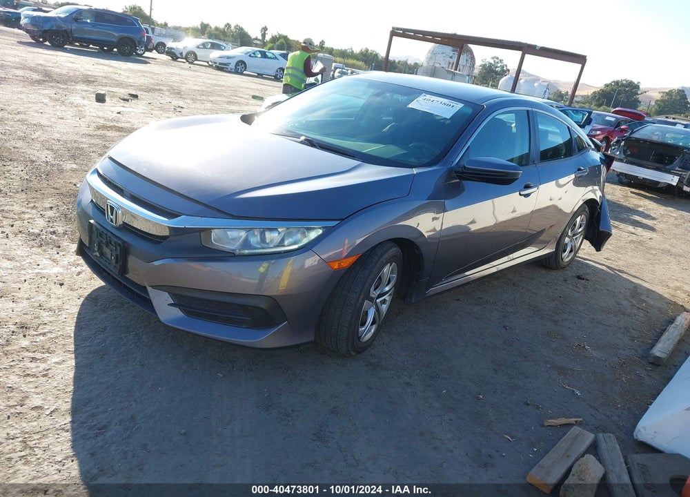 2016 HONDA CIVIC LX VIN: 19XFC2F54GE215804