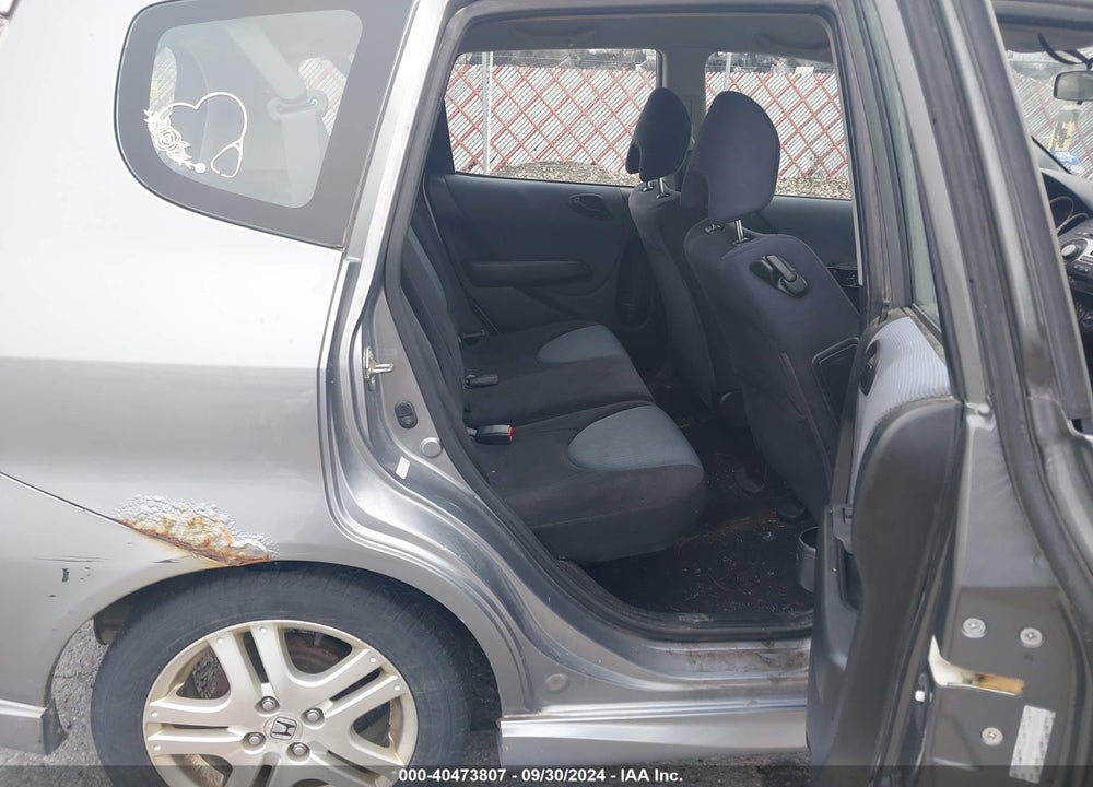 2008 HONDA FIT SPORT VIN: JHMGD38658S023687