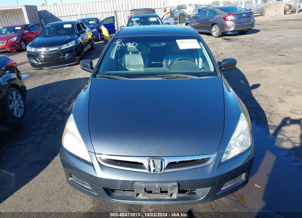 2007 HONDA ACCORD 2.4 EX VIN: 1HGCM56897A195842