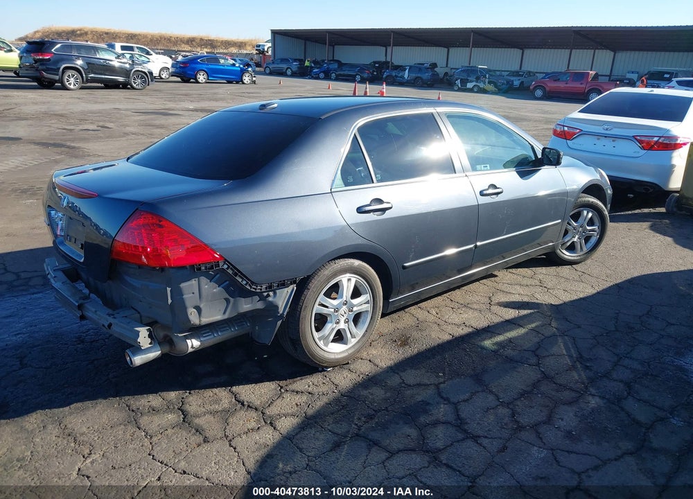 2007 HONDA ACCORD 2.4 EX VIN: 1HGCM56897A195842