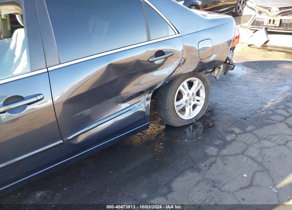 2007 HONDA ACCORD 2.4 EX VIN: 1HGCM56897A195842