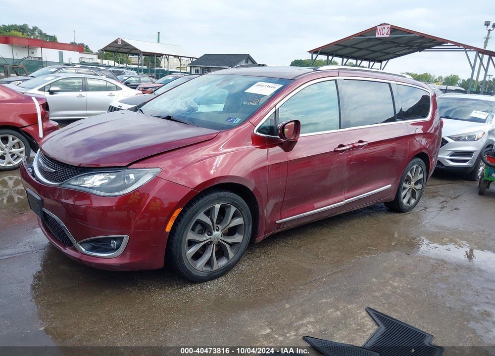 2017 CHRYSLER PACIFICA LIMITED VIN: 2C4RC1GG8HR635718