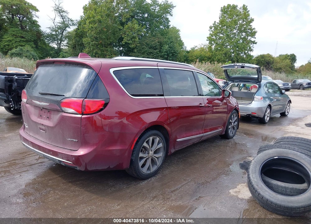 2017 CHRYSLER PACIFICA LIMITED VIN: 2C4RC1GG8HR635718