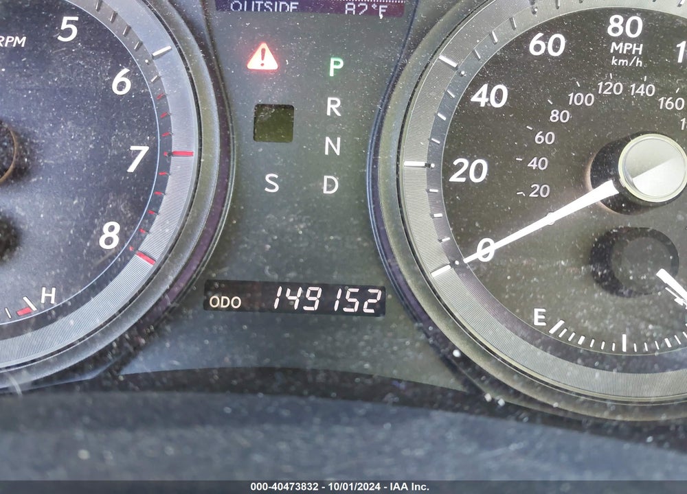 2008 LEXUS ES 350 VIN: JTHBJ46G782167388