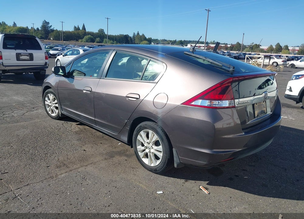 2014 HONDA INSIGHT EX VIN: JHMZE2H76ES000729