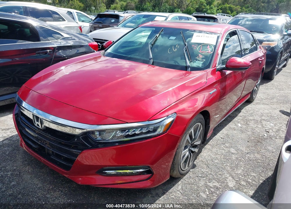 2019 HONDA ACCORD HYBRID EX-L VIN: 1HGCV3F59KA013332