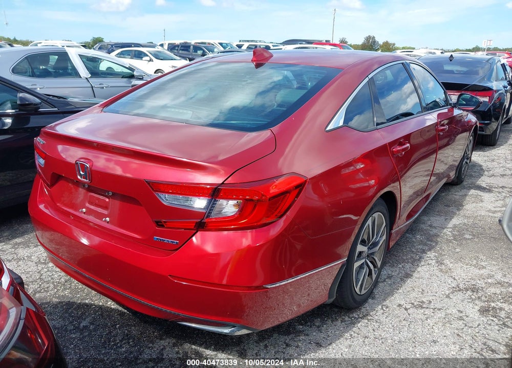 2019 HONDA ACCORD HYBRID EX-L VIN: 1HGCV3F59KA013332