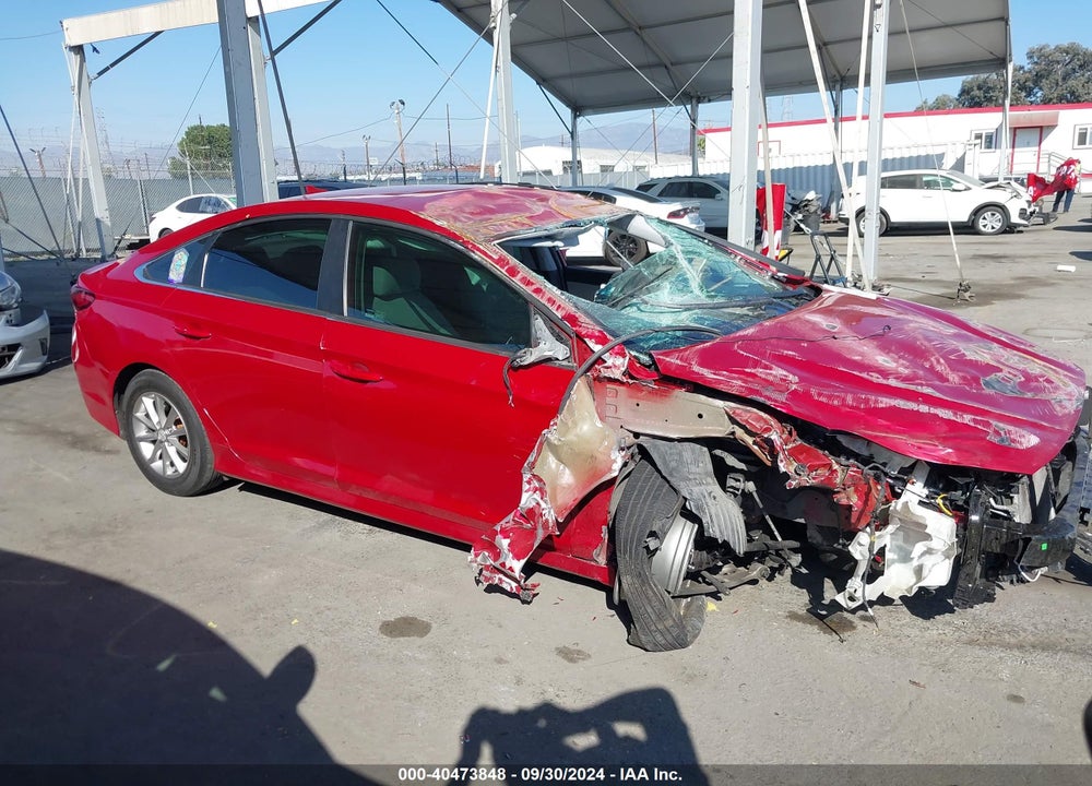 2018 HYUNDAI SONATA SE VIN: 5NPE24AFXJH600863