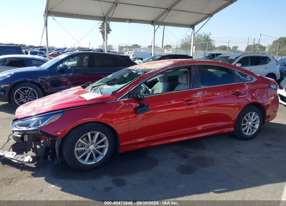 2018 HYUNDAI SONATA SE VIN: 5NPE24AFXJH600863