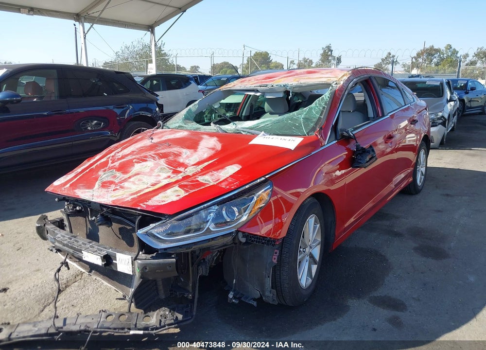 2018 HYUNDAI SONATA SE VIN: 5NPE24AFXJH600863