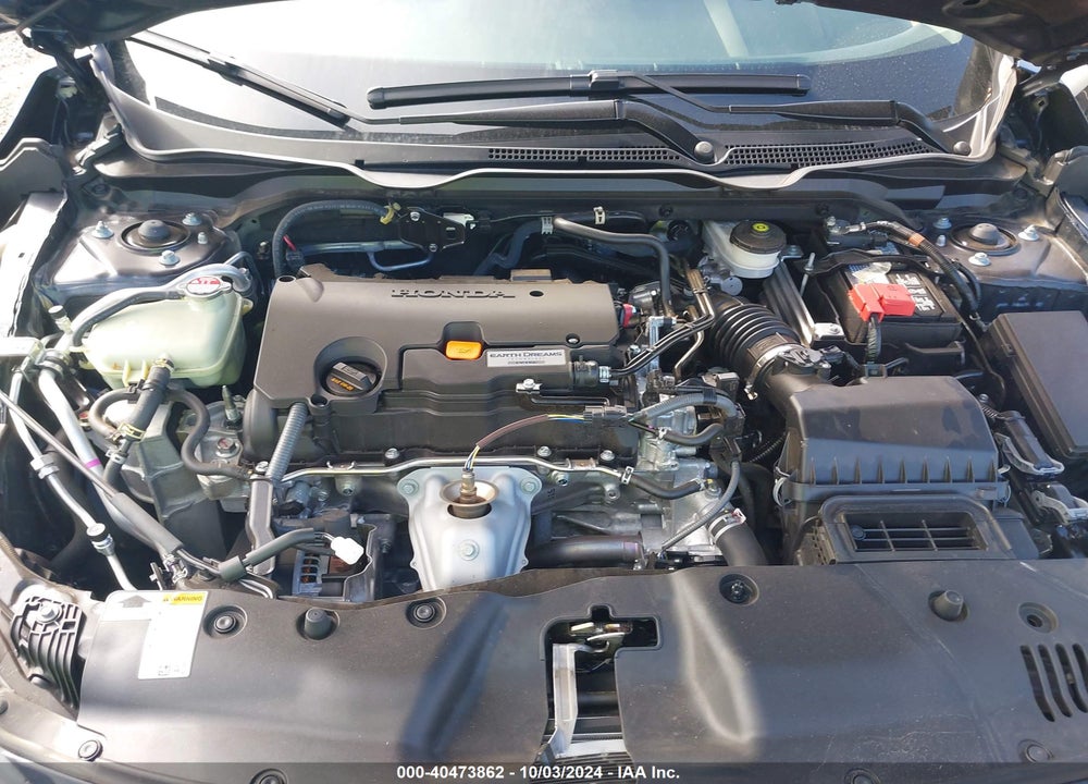 2019 HONDA CIVIC LX VIN: 19XFC2F6XKE013454