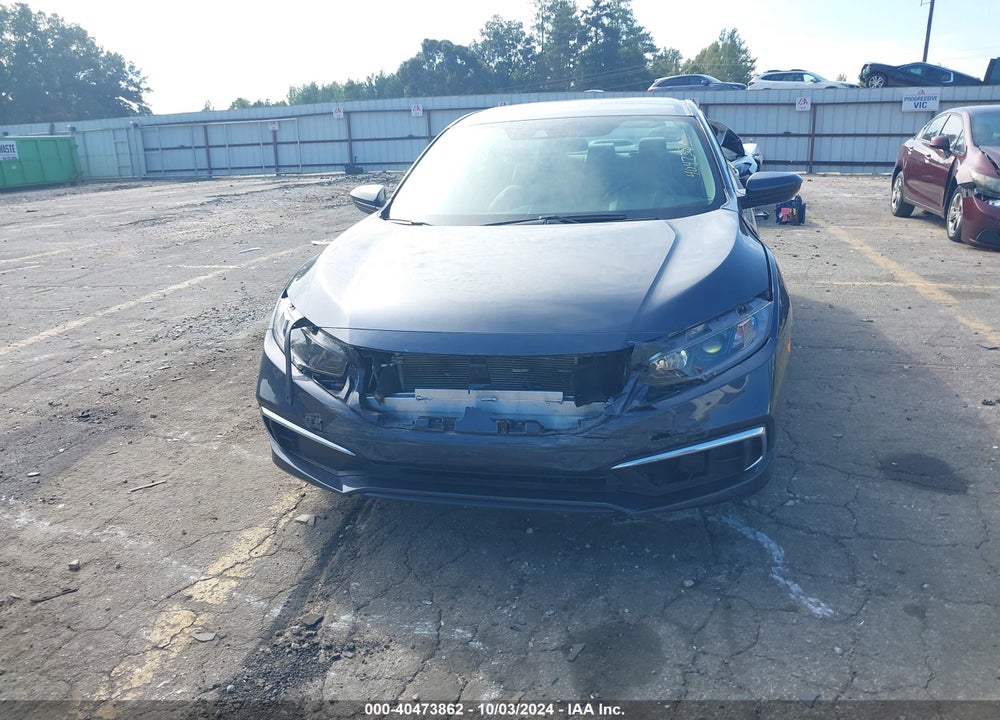 2019 HONDA CIVIC LX VIN: 19XFC2F6XKE013454