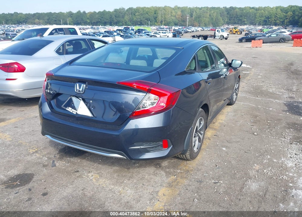 2019 HONDA CIVIC LX VIN: 19XFC2F6XKE013454