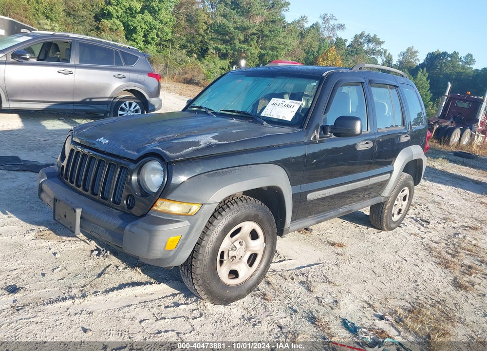 2006 JEEP LIBERTY SPORT VIN: 1J4GK48K56W268385