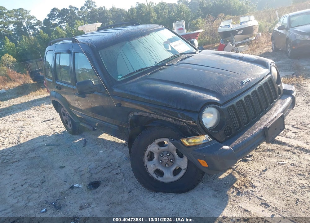 2006 JEEP LIBERTY SPORT VIN: 1J4GK48K56W268385