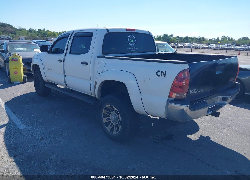 2008 TOYOTA TACOMA BASE V6 VIN: 3TMLU42NX8M020007