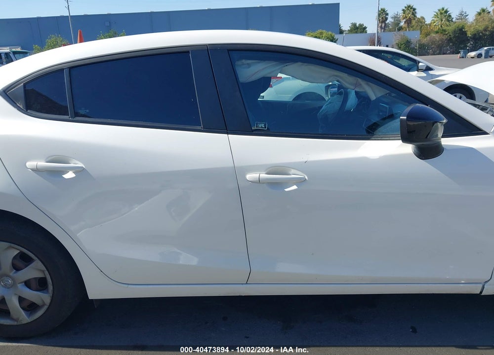 2015 MAZDA 3 I SV VIN: JM1BM1T73F1261220