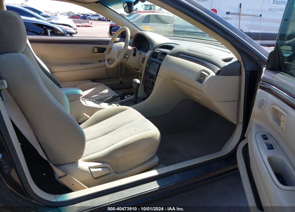 1999 TOYOTA CAMRY SOLARA SE VIN: 2T1CG22P4XC228579