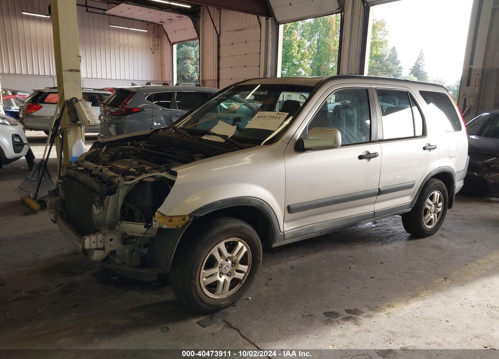 2002 HONDA CR-V EX VIN: JHLRD77862C050261