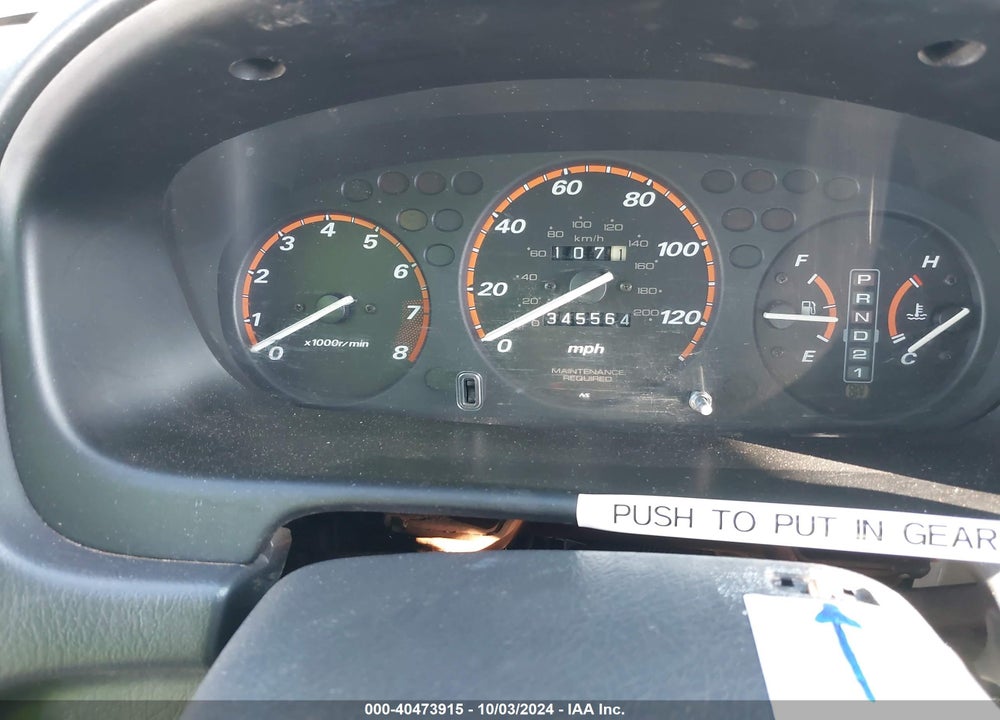 2000 HONDA CR-V LX VIN: JHLRD1848YS009296