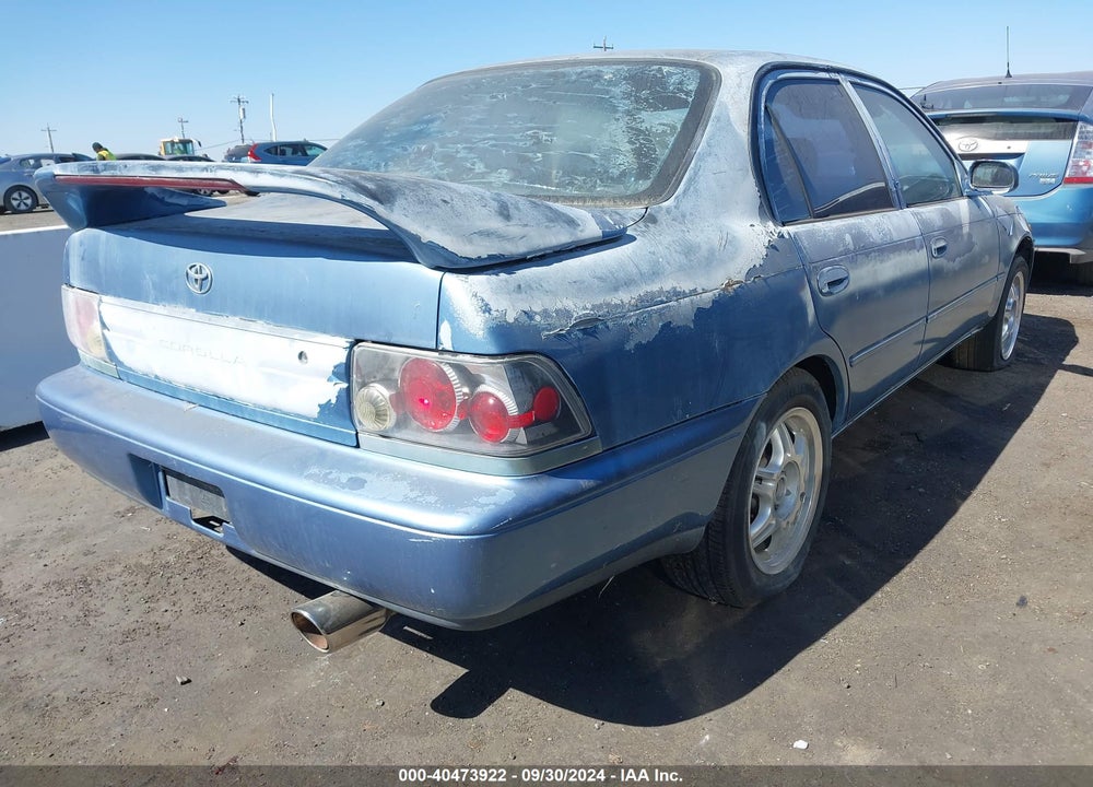 1996 TOYOTA COROLLA VIN: 1NXBA02EXTZ378169