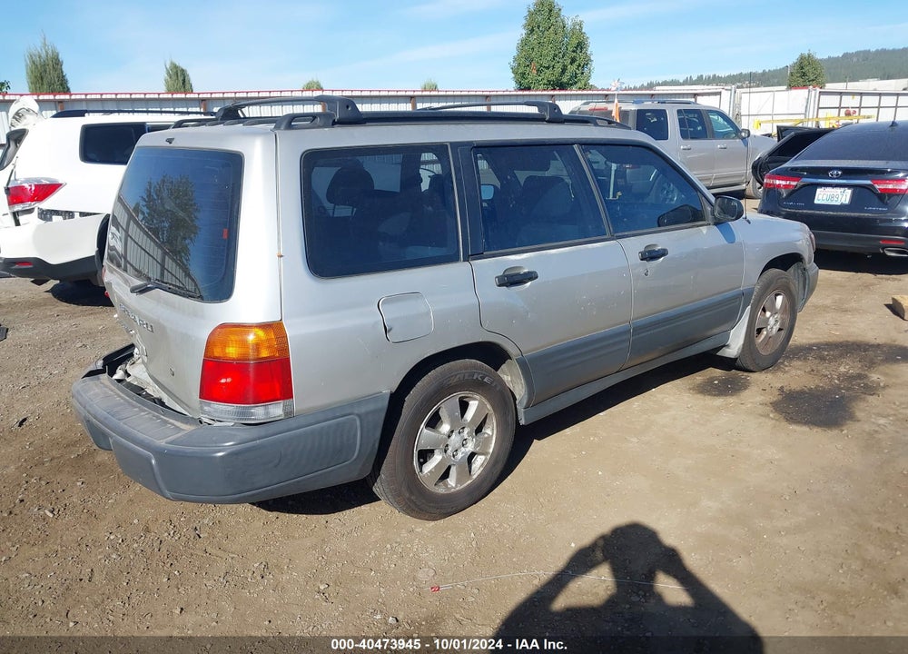 1999 SUBARU FORESTER L VIN: JF1SF6359XH727334