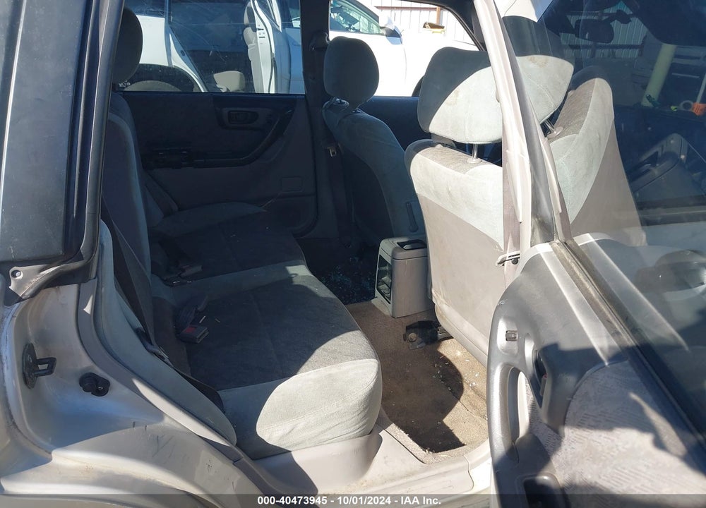 1999 SUBARU FORESTER L VIN: JF1SF6359XH727334