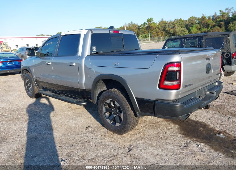 2020 RAM 1500 REBEL 4X4 5'7 BOX VIN: 1C6SRFLT8LN330989