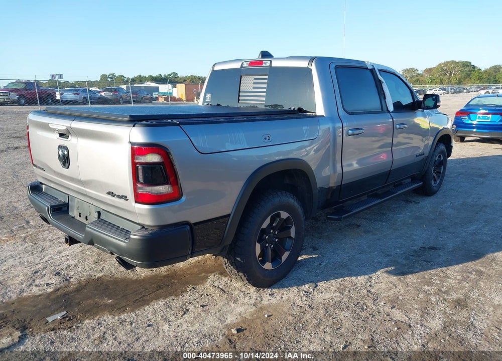 2020 RAM 1500 REBEL 4X4 5'7 BOX VIN: 1C6SRFLT8LN330989