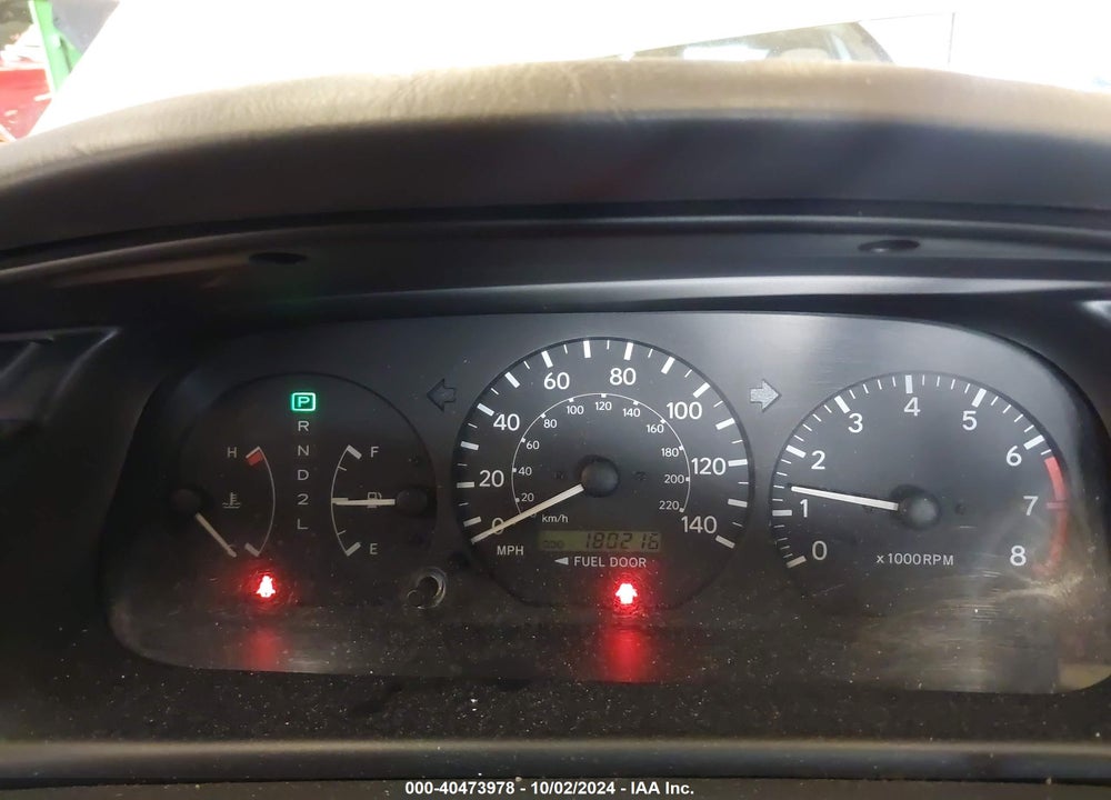 2001 TOYOTA CAMRY LE VIN: JT2BG22K910549768
