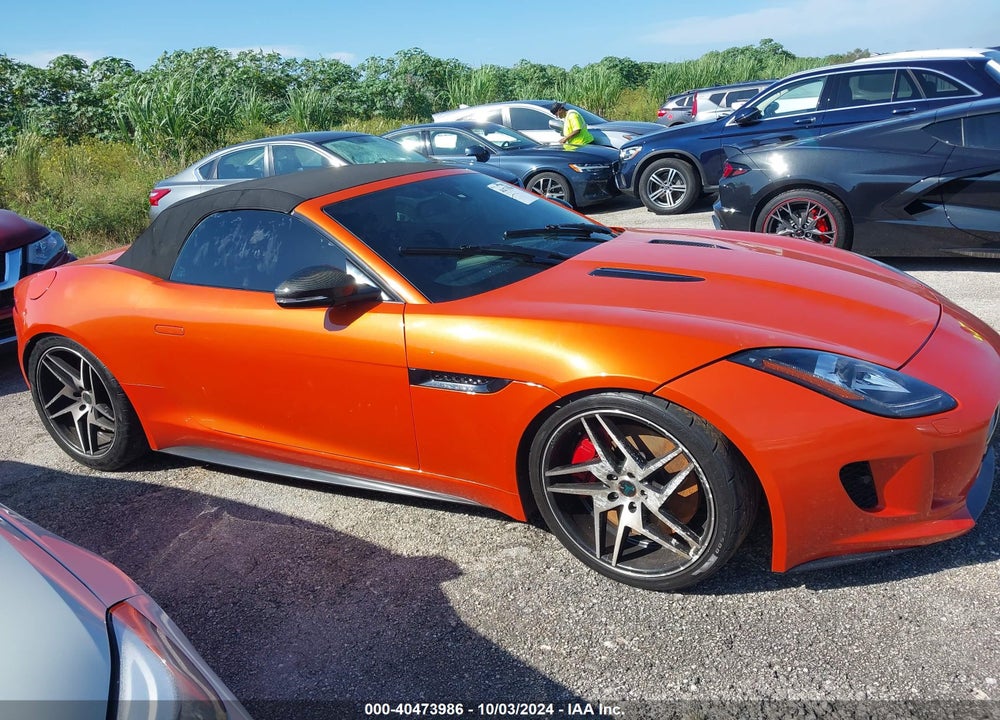 2014 JAGUAR F-TYPE V8 S VIN: SAJWA6GL9EMK01780