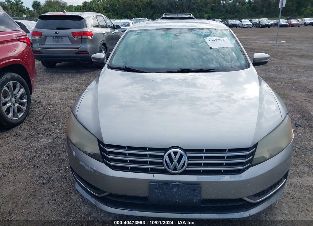 2013 VOLKSWAGEN PASSAT 2.0L TDI SE VIN: 1VWBN7A35DC125136