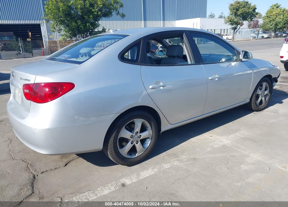 2008 HYUNDAI ELANTRA GLS/SE VIN: KMHDU46D38U291830