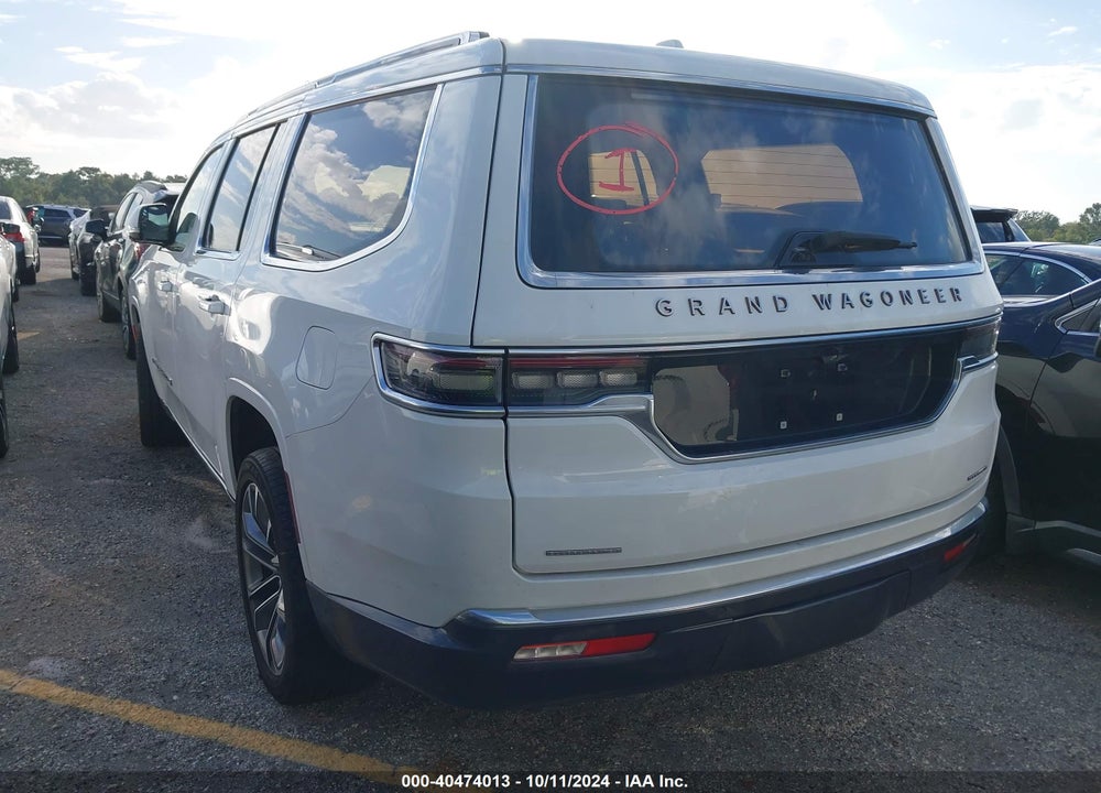2022 JEEP GRAND WAGONEER SERIES III 4X4 VIN: 1C4SJVGJ5NS114492